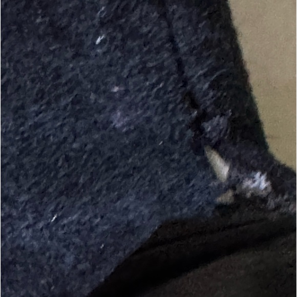 . Have little tear  in back of boot  Doesn’t effect wear or look.See picture. #2 - Picture 2 of 5
